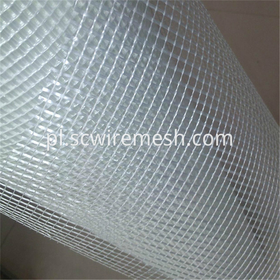 White Fiberglass Mesh